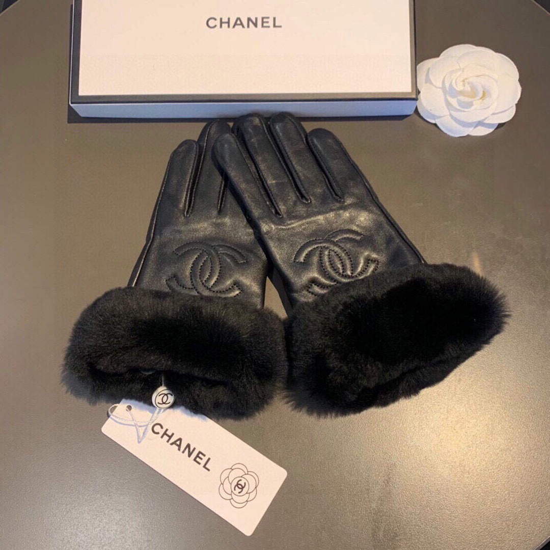 Chanel Women's Gloves Designer Leather Gloves AA8315 | chanel womens gloves designer leather gloves 017