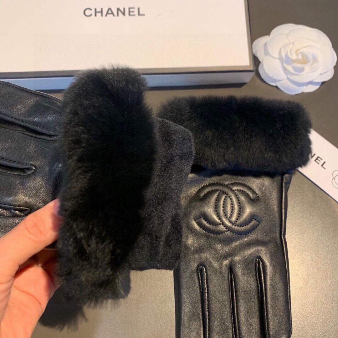 Chanel Women's Gloves Designer Leather Gloves AA8315 | chanel womens gloves designer leather gloves 019