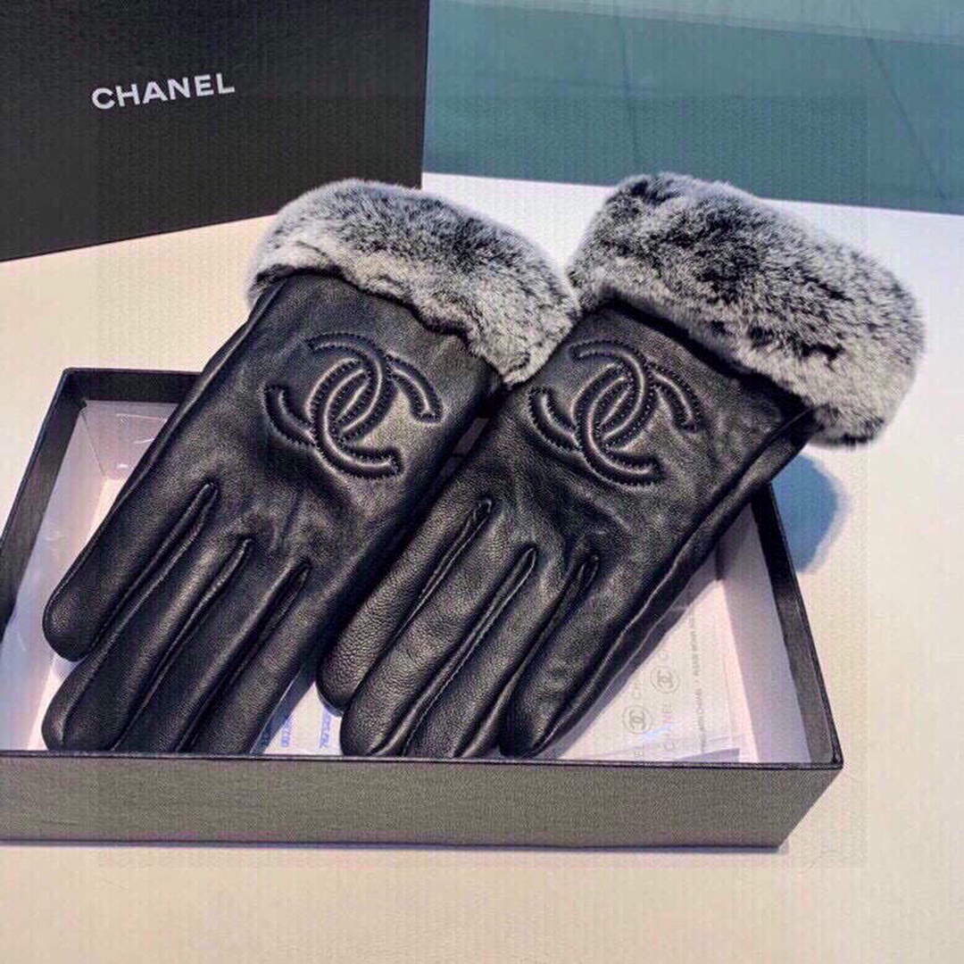 Chanel Women's Gloves Designer Leather Gloves AA8316 | chanel womens gloves designer leather gloves 024