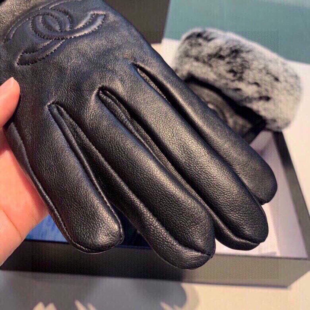 Chanel Women's Gloves Designer Leather Gloves AA8316 | chanel womens gloves designer leather gloves 028