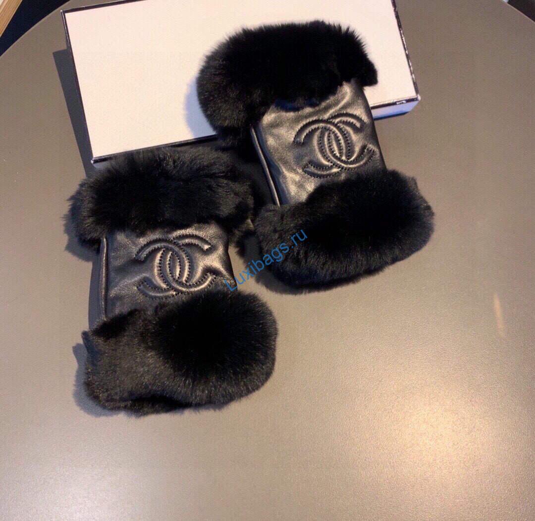 Chanel Women's Gloves Designer Leather Gloves AA8317 | chanel womens gloves designer leather gloves 033
