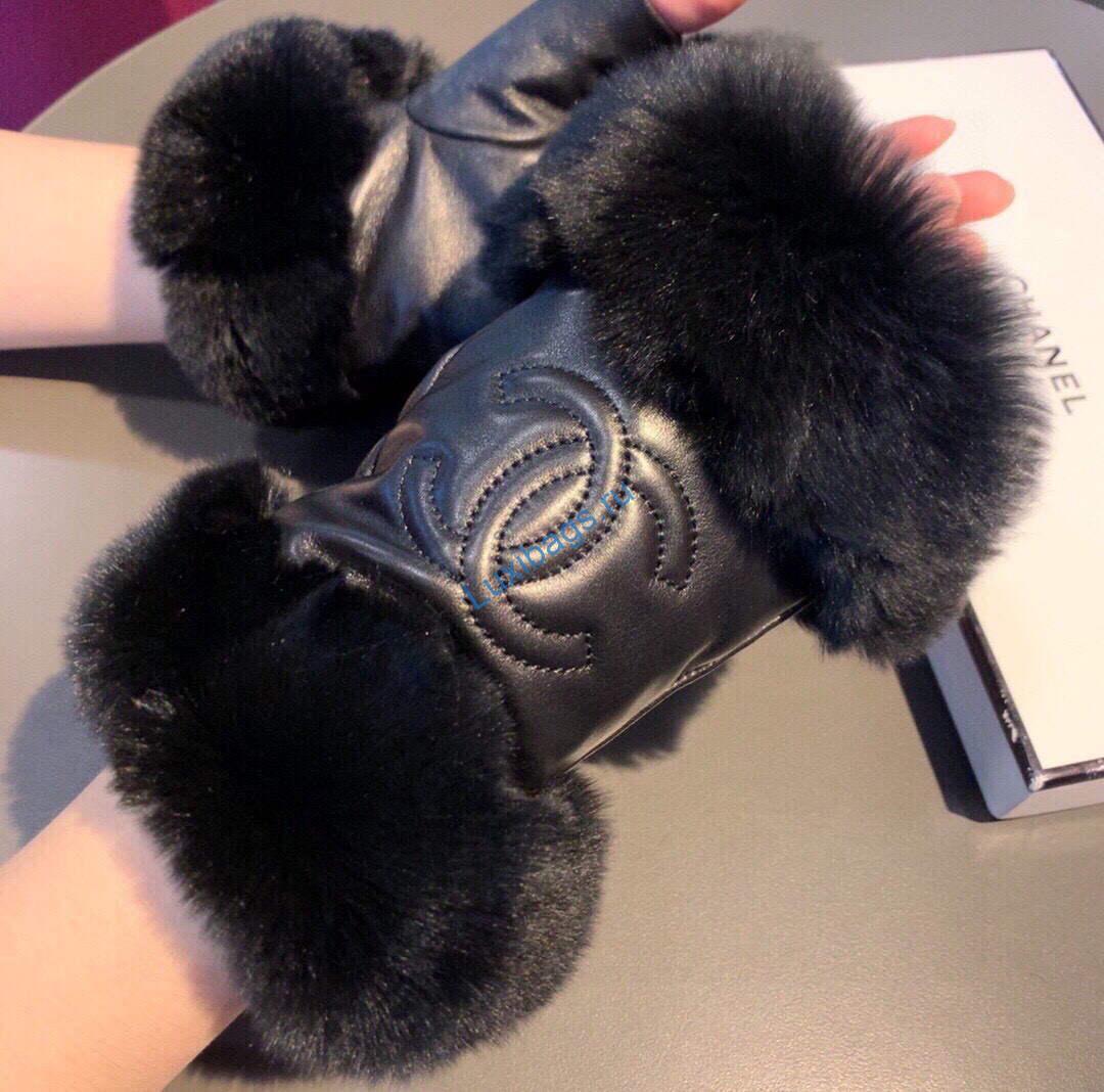 Chanel Women's Gloves Designer Leather Gloves AA8317 | chanel womens gloves designer leather gloves 034