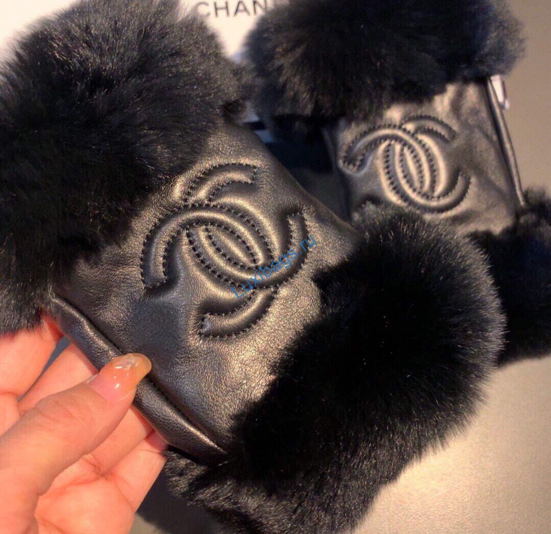 Chanel Women's Gloves Designer Leather Gloves AA8317 | chanel womens gloves designer leather gloves 036
