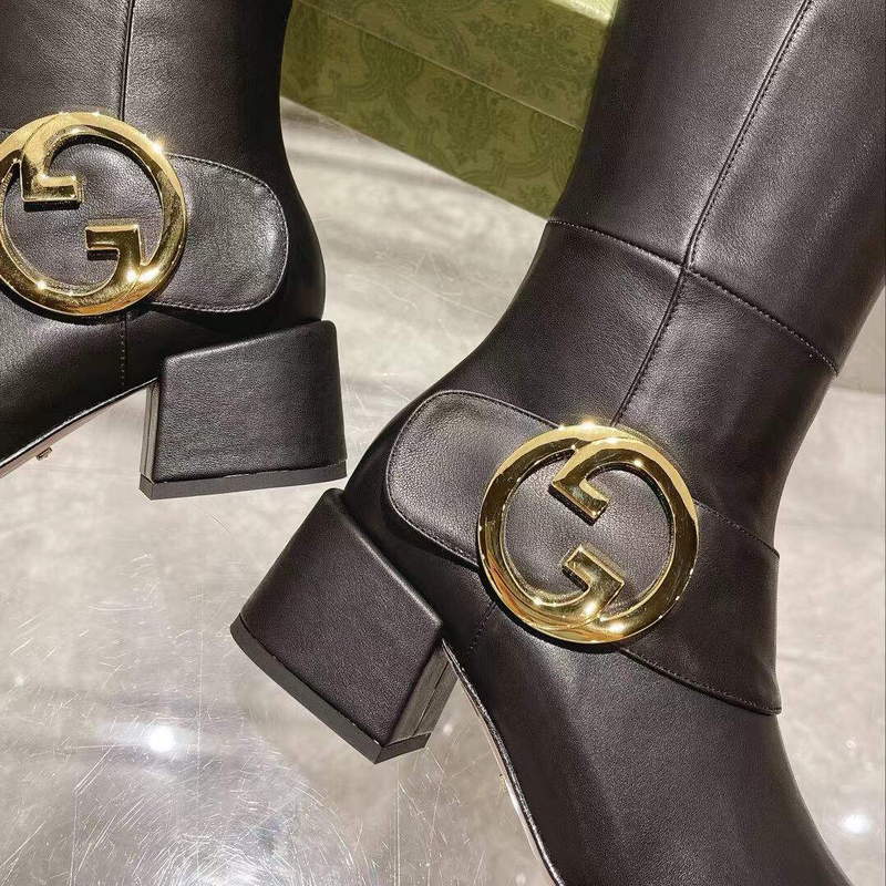 Gucci 700013 Women's Blondie Boot G60038 | gucci 700013 womens blondie boot 008