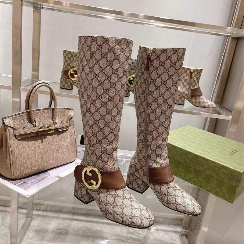 Gucci 700013 Women's Blondie Boot G60039 | gucci 700013 womens blondie boot 017