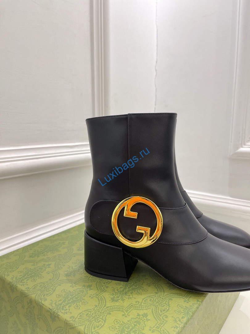 Gucci 701706 Blondie Women's Ankle Boot G60036 | gucci 701706 blondie womens ankle boot 017