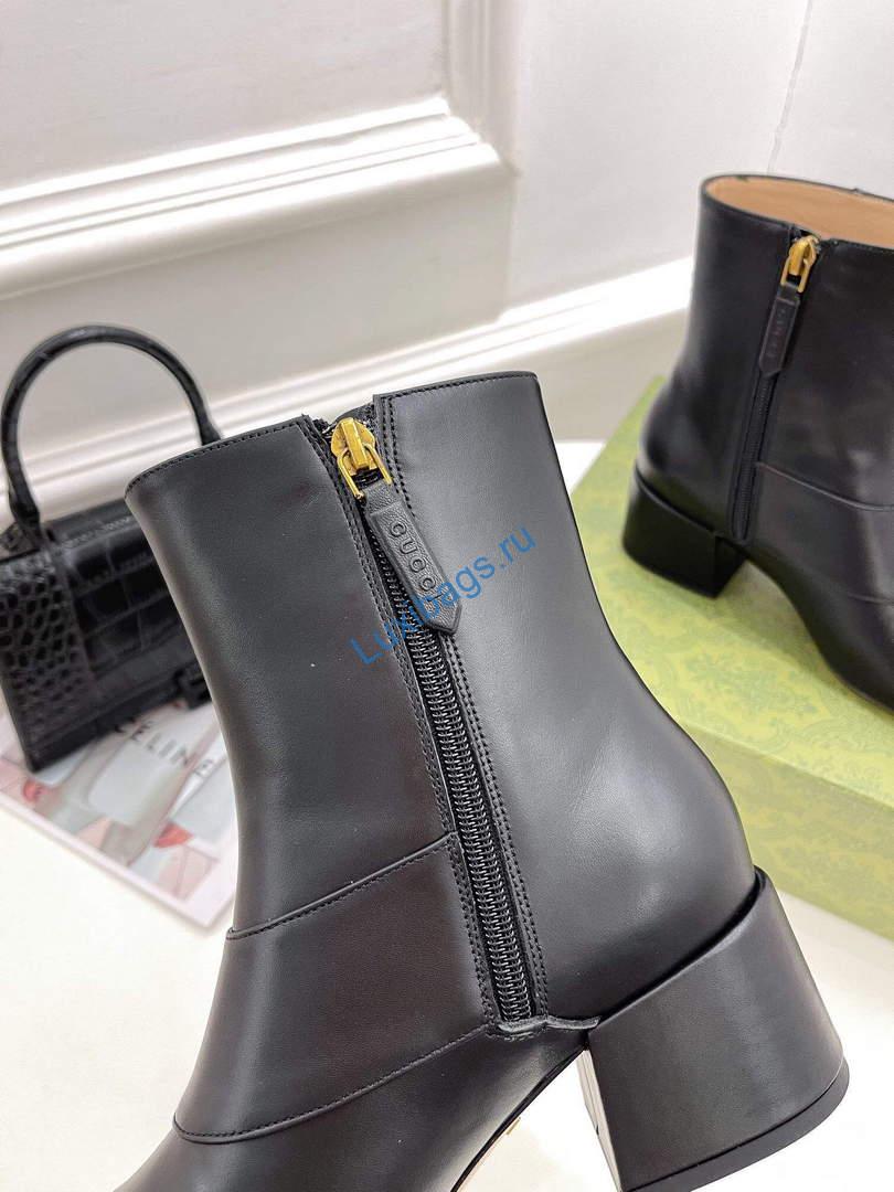 Gucci 701706 Blondie Women's Ankle Boot G60036 | gucci 701706 blondie womens ankle boot 018