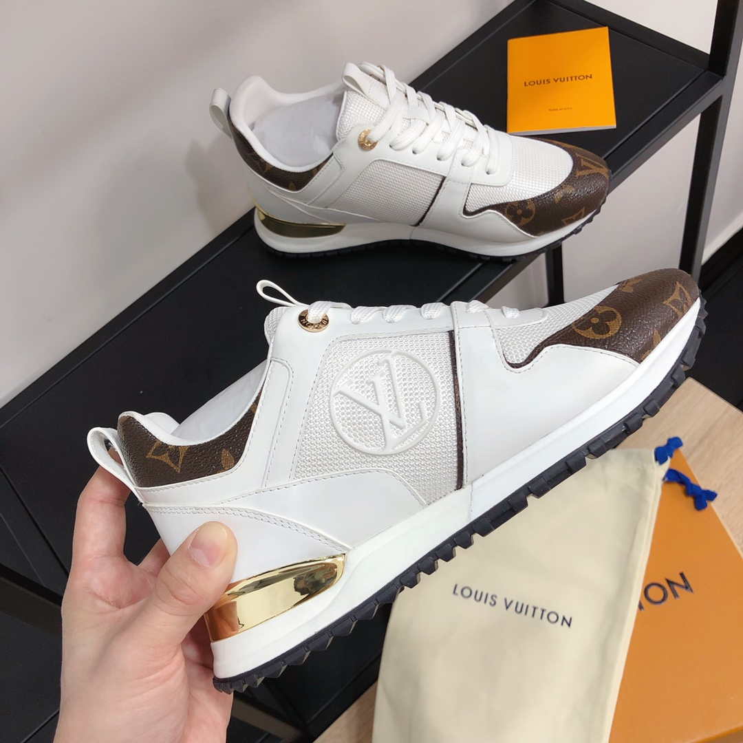 Louis Vuitton Women's 1AANMH Run Away Sneaker LV Shoes M60309 | louis vuitton womens 1aanmh run away sneaker lv shoes m60301 036