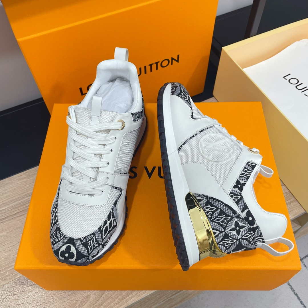 Louis Vuitton Women's 1AANMH Run Away Sneaker LV Shoes M60313 | louis vuitton womens 1aanmh run away sneaker lv shoes m60301 065