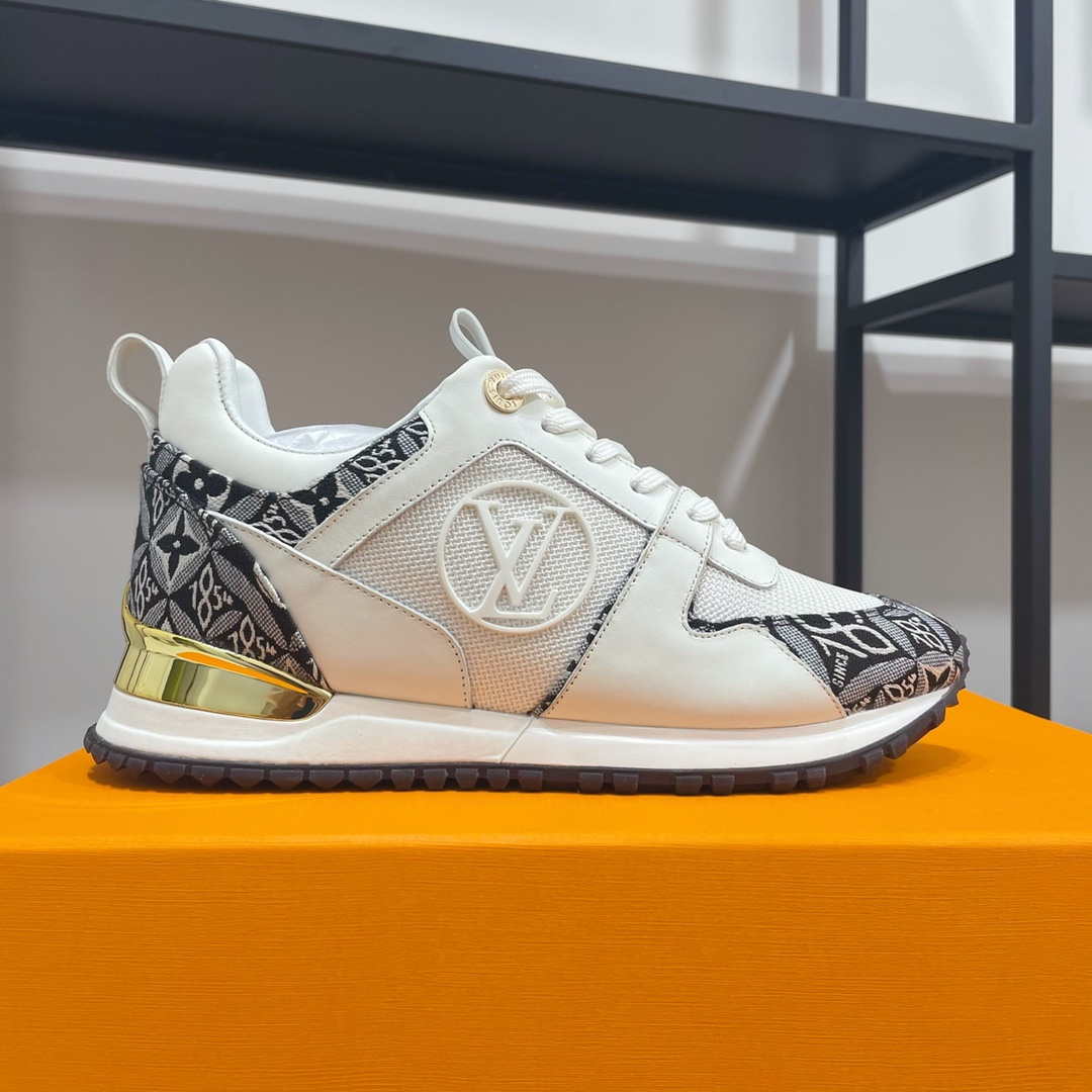 Louis Vuitton Women's 1AANMH Run Away Sneaker LV Shoes M60313 | louis vuitton womens 1aanmh run away sneaker lv shoes m60301 069