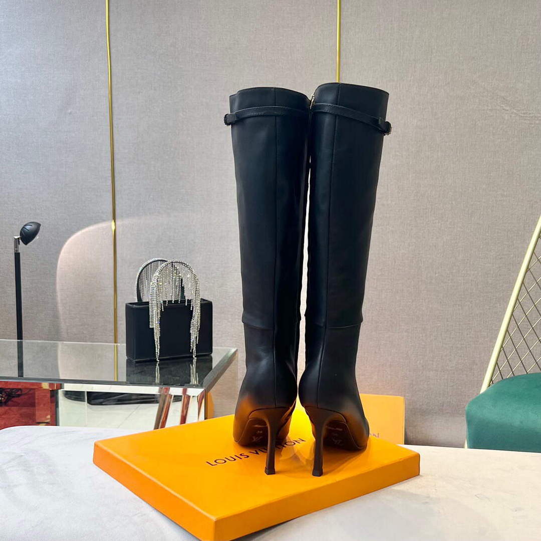 LV 1A9P46 Louis Vuitton Women's Signature High Boots L66531 | lv 1a9p46 louis vuitton womens signature high boots 024