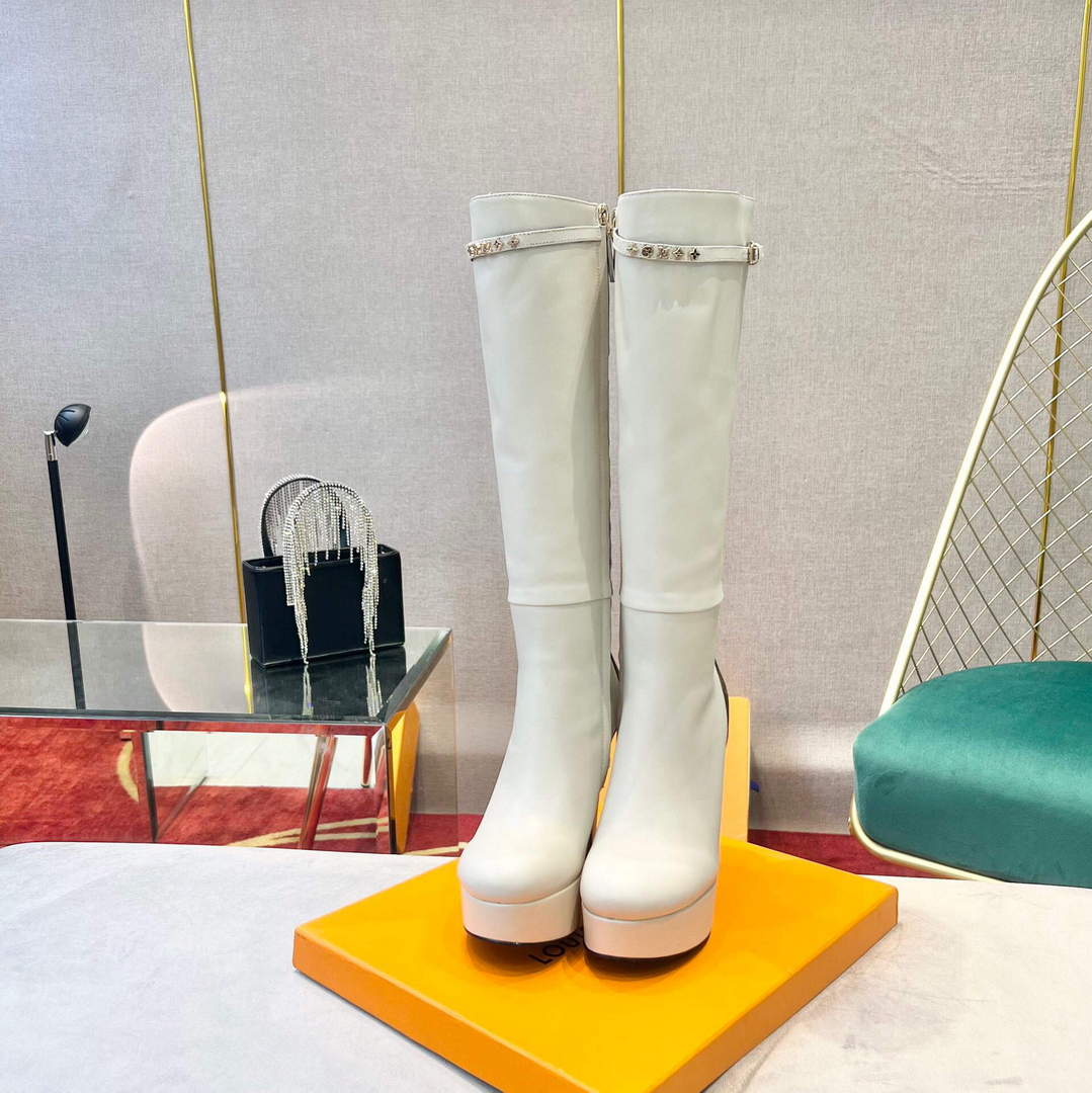 LV 1A9P48 Louis Vuitton Women's Afterglow Plankle High Boots l66534 | lv 1a9p48 louis vuitton womens afterglow plankle high boots 022