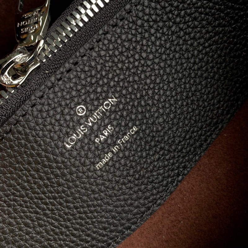 LV M59200 Louis Vuitton Bella Tote Mahina Black | lv m59200 louis vuitton bella tote mahina black 008
