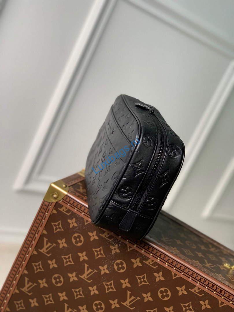 LV M68589 Louis Vuitton Trousse Toilette GM Bag Black | lv m68589 louis vuitton trousse toilette gm bag black 004