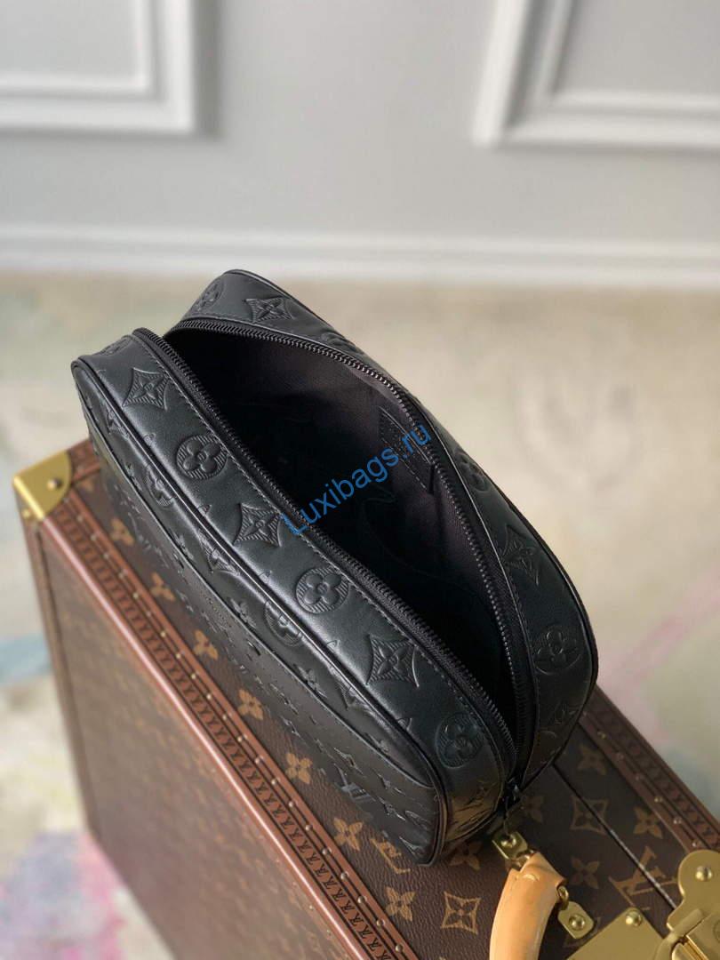 LV M68589 Louis Vuitton Trousse Toilette GM Bag Black | lv m68589 louis vuitton trousse toilette gm bag black 008