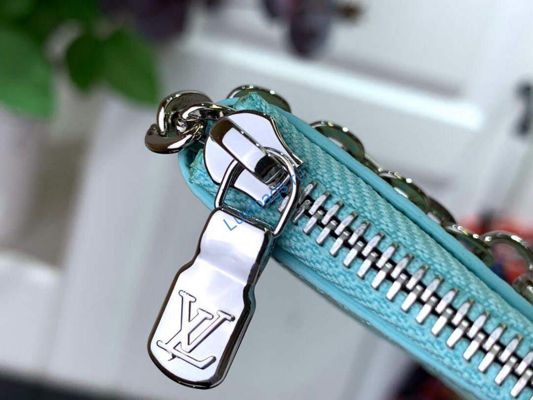 LV M81297 Louis Vuitton Key Pouch Vert d'eau Green | lv m81297 louis vuitton key pouch vert deau 016