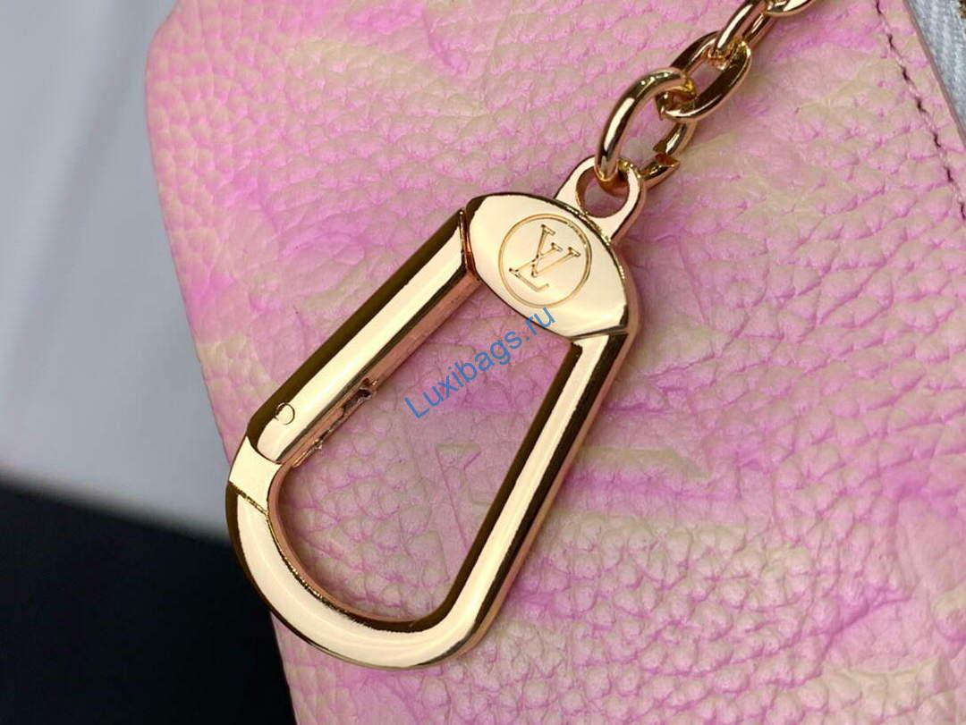 LV M81297 Louis Vuitton Key Pouch Pink | lv m81297 louis vuitton key pouch vert deau 024