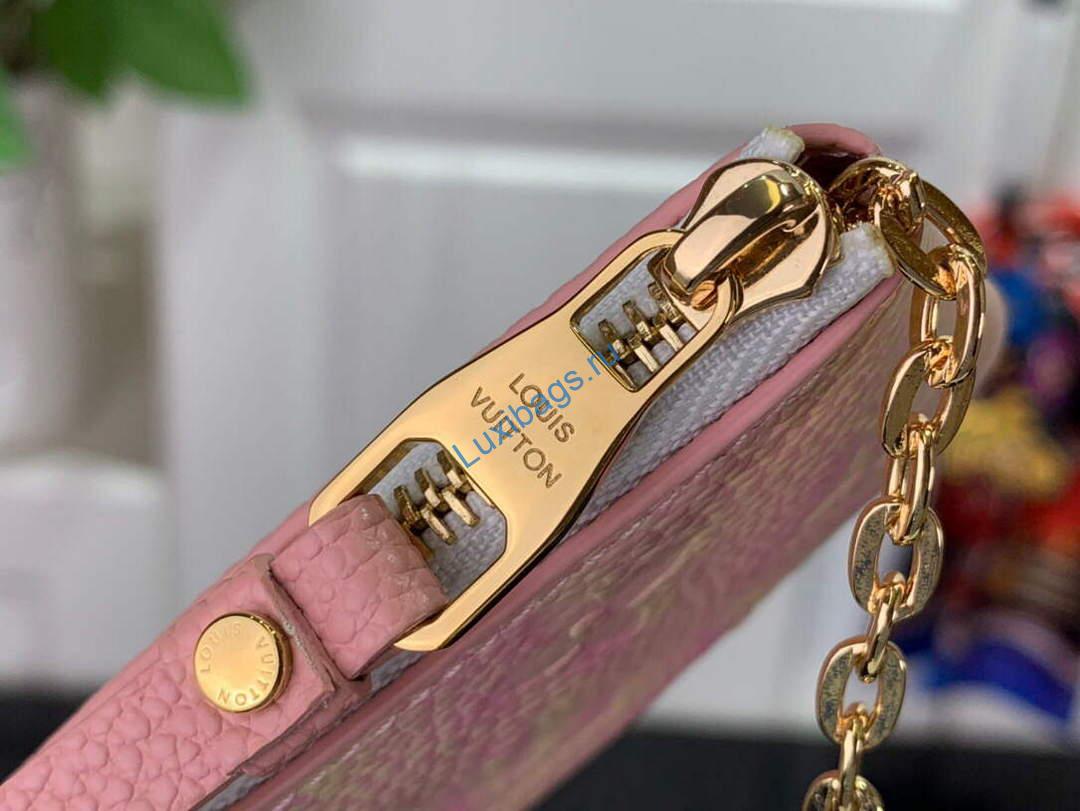 LV M81297 Louis Vuitton Key Pouch Pink | lv m81297 louis vuitton key pouch vert deau 027