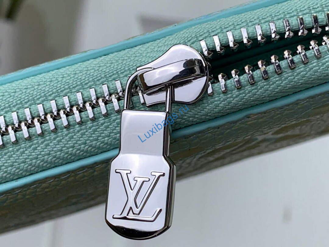 LV M81466 Louis Vuitton Zippy Wallet Vert d'eau Green | lv m81466 louis vuitton zippy wallet 006