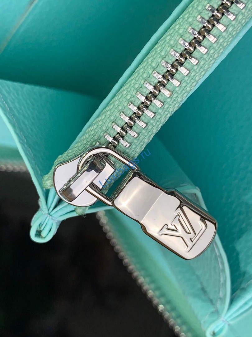 LV M81466 Louis Vuitton Zippy Wallet Vert d'eau Green | lv m81466 louis vuitton zippy wallet 009