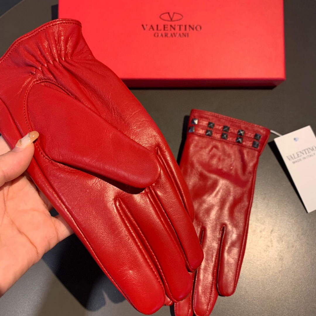 Valentino Women's Gloves Designer Leather Gloves V88521 | valentino womens gloves designer leather gloves 015