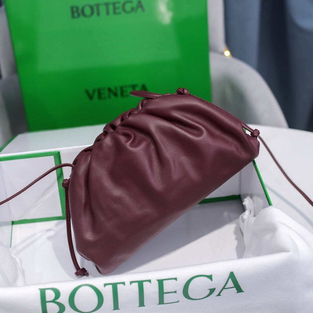 Bottega Veneta 585852 BV Mini Pouch Wine Red Bag | bottega veneta 585852 bv mini pouch wine red bag 003