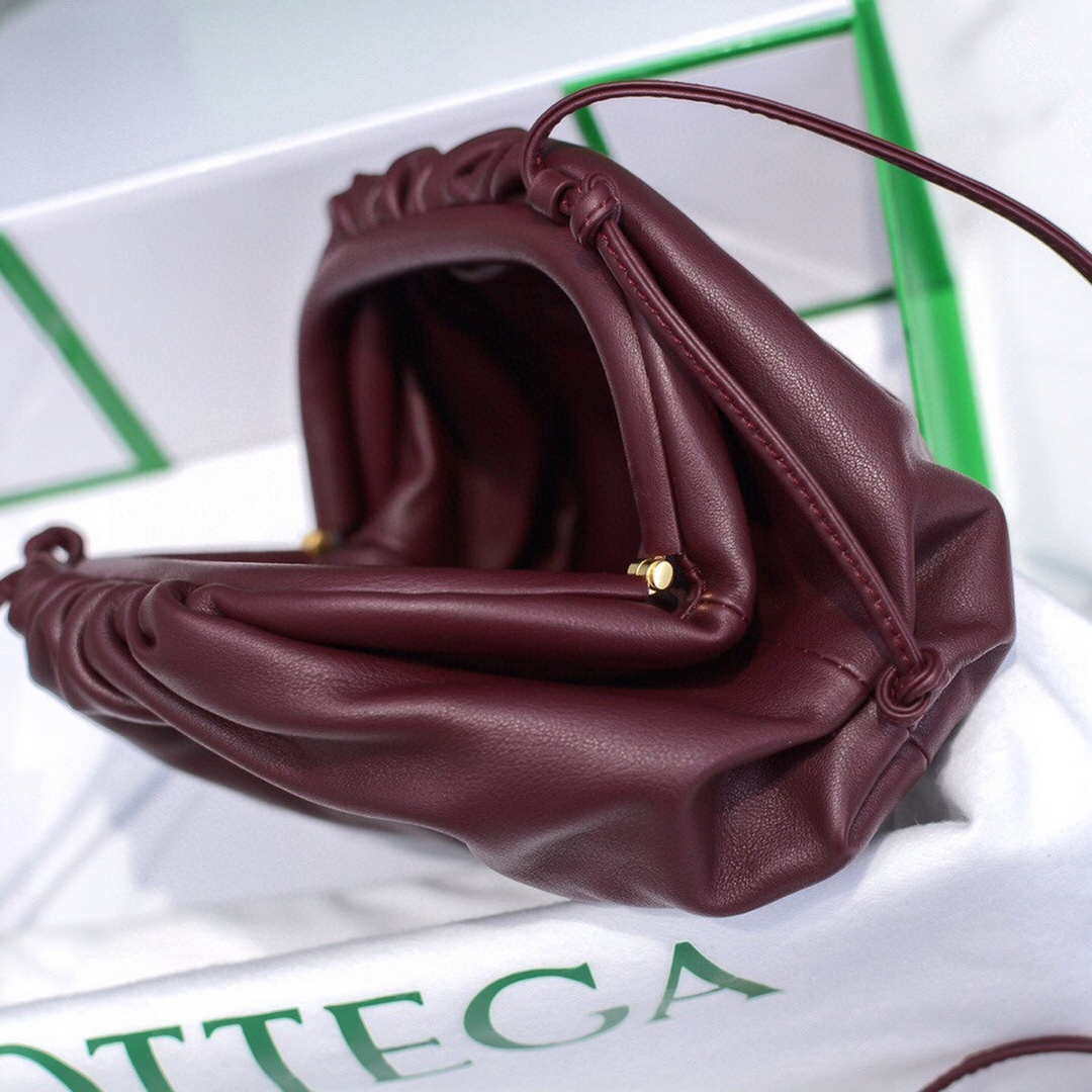 Bottega Veneta 585852 BV Mini Pouch Wine Red Bag | bottega veneta 585852 bv mini pouch wine red bag 006