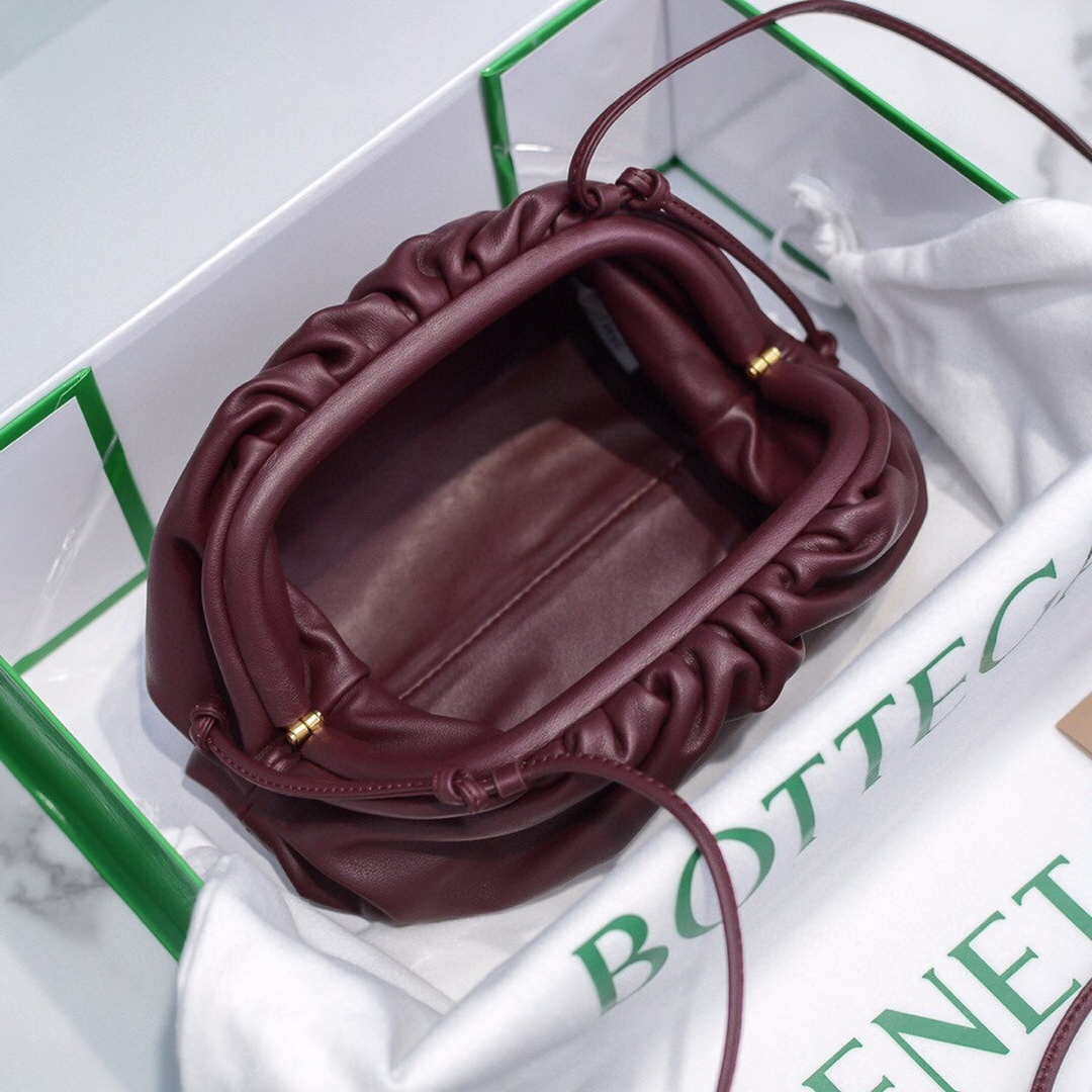 Bottega Veneta 585852 BV Mini Pouch Wine Red Bag | bottega veneta 585852 bv mini pouch wine red bag 007