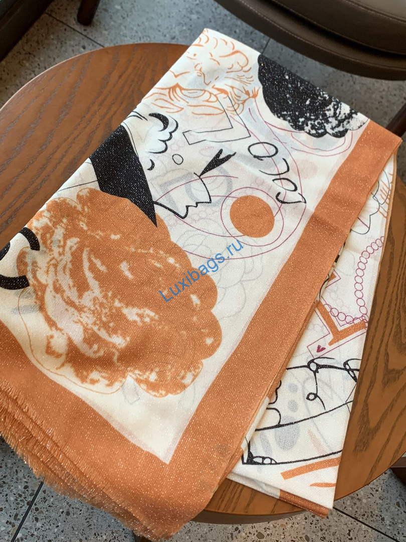Chanel AA8525 Scarves Coco Designer Scarf C88640 | chanel aa8525 scarves chanel designer scarf c88640 005