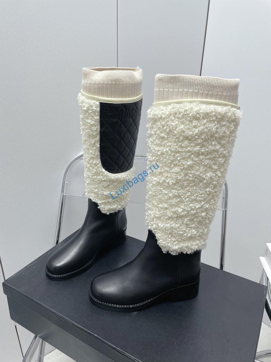 Chanel Women's Boot Shoes G38770 | chanel womens boot shoes g38770 002