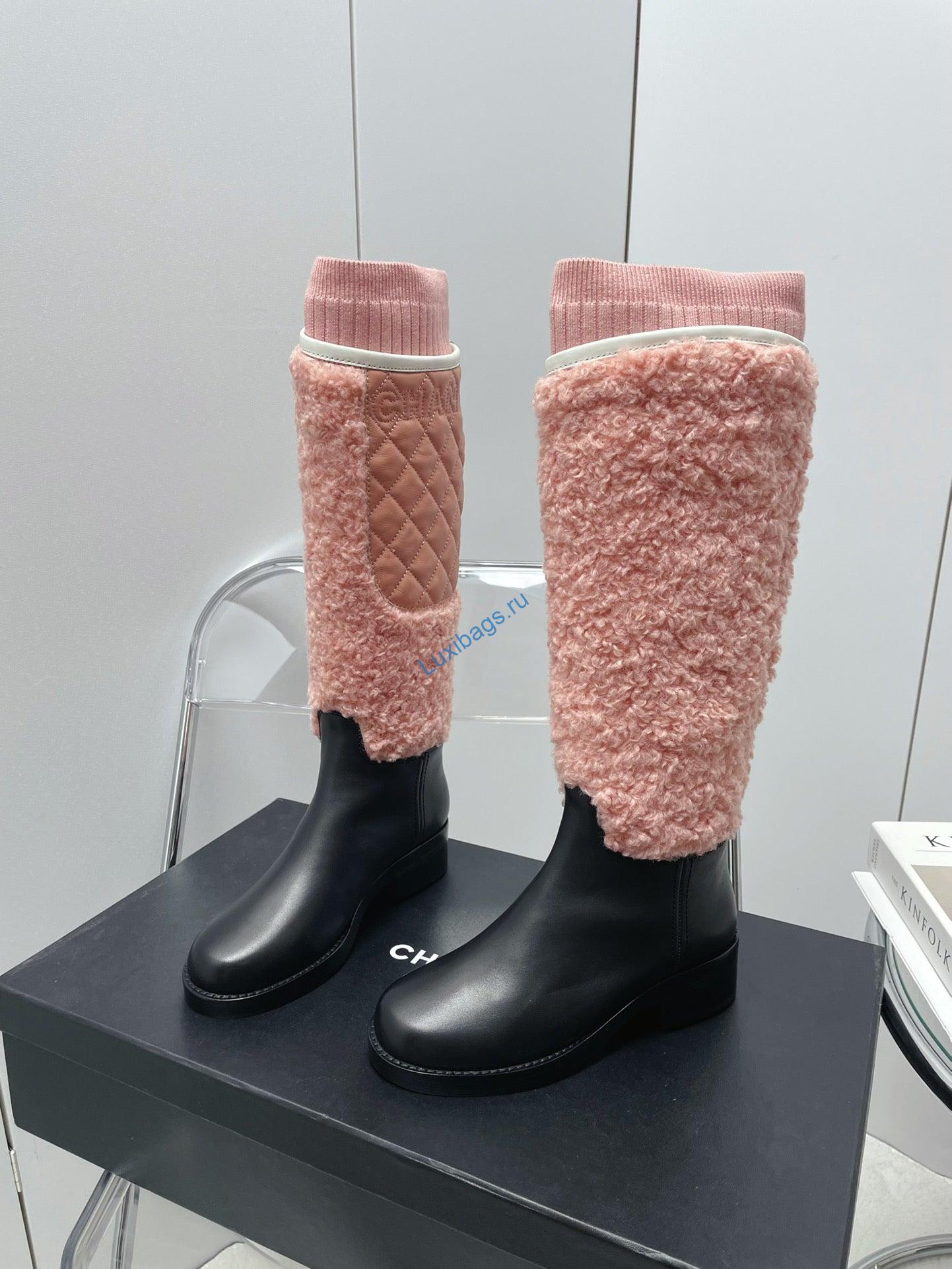 Chanel Women's Boot Shoes G38771 | chanel womens boot shoes g38771 002