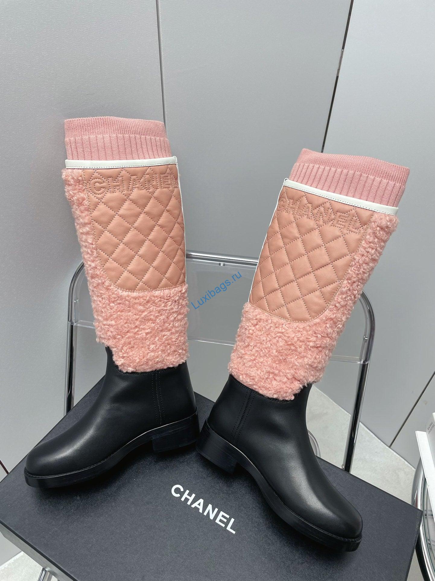 Chanel Women's Boot Shoes G38771 | chanel womens boot shoes g38771 004