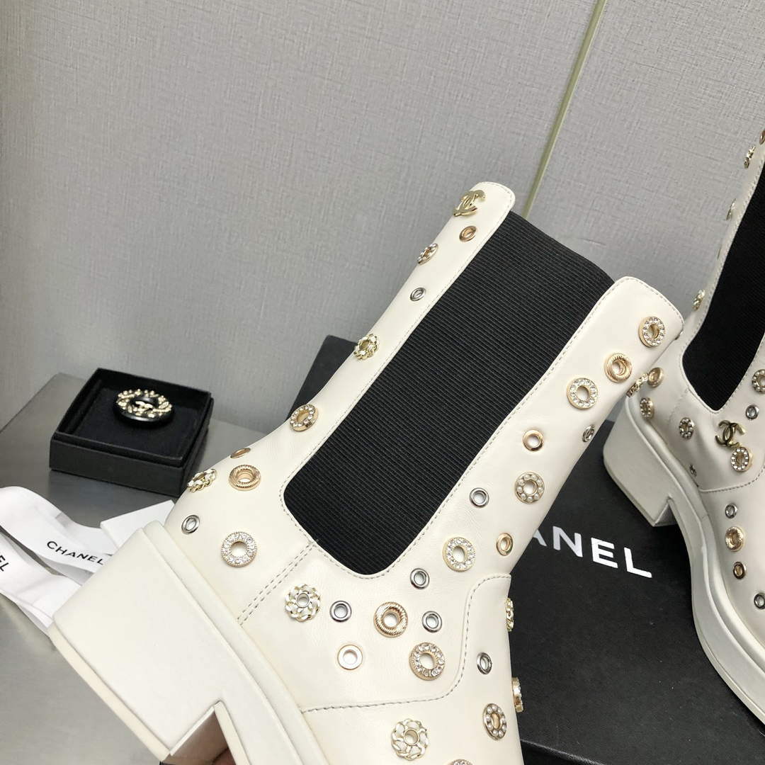 Chanel Women's Boot Shoes G38777 | chanel womens boot shoes g38777. 002