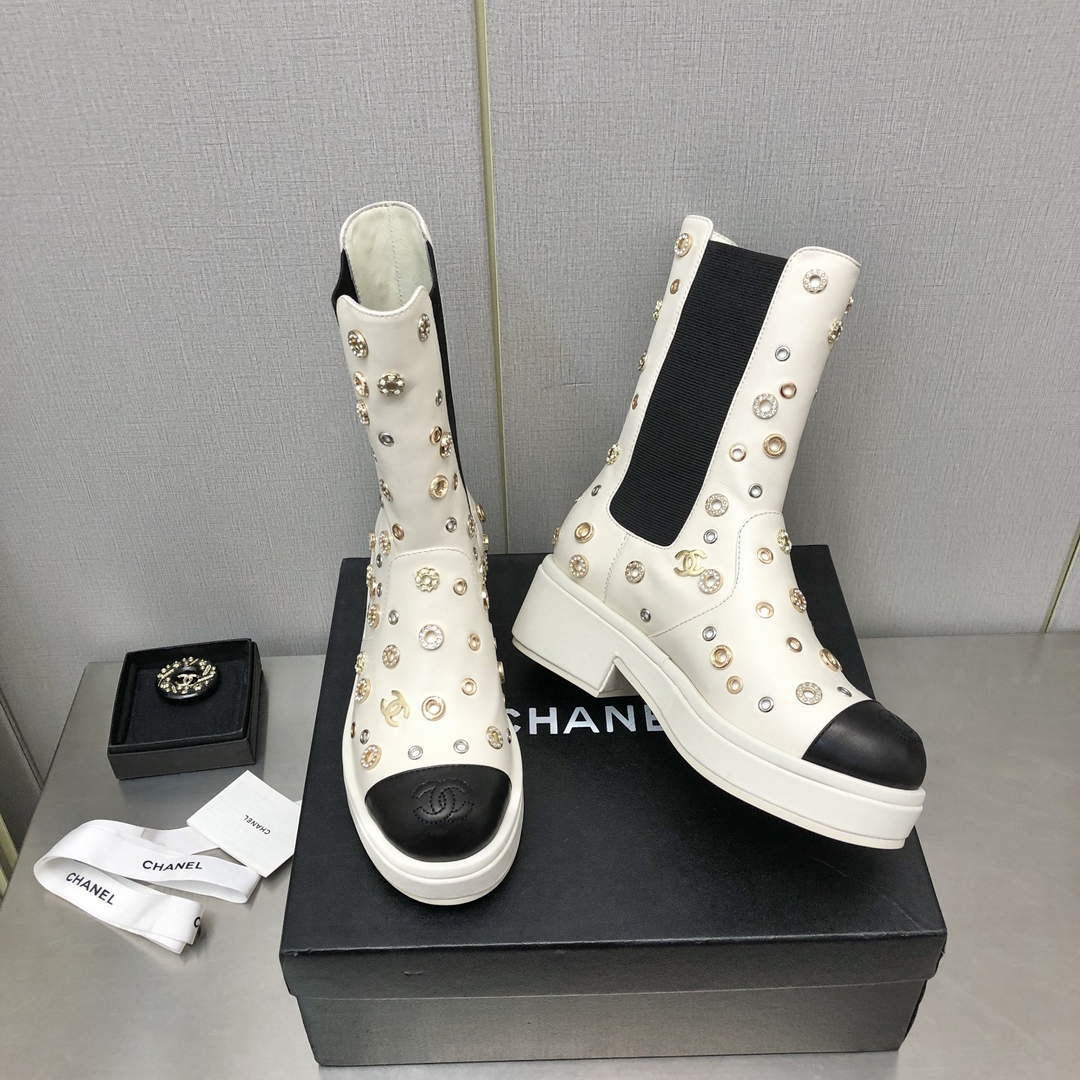 Chanel Women's Boot Shoes G38777 | chanel womens boot shoes g38777. 003
