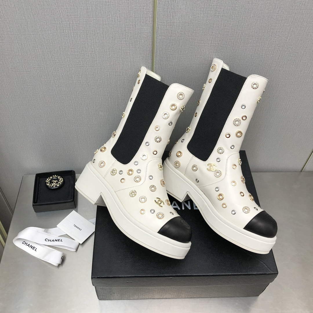 Chanel Women's Boot Shoes G38777 | chanel womens boot shoes g38777. 004