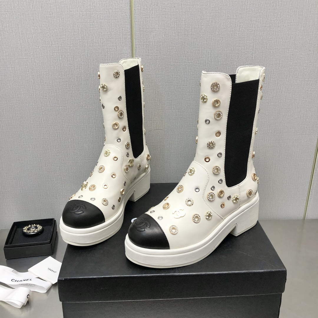 Chanel Women's Boot Shoes G38777 | chanel womens boot shoes g38777. 007