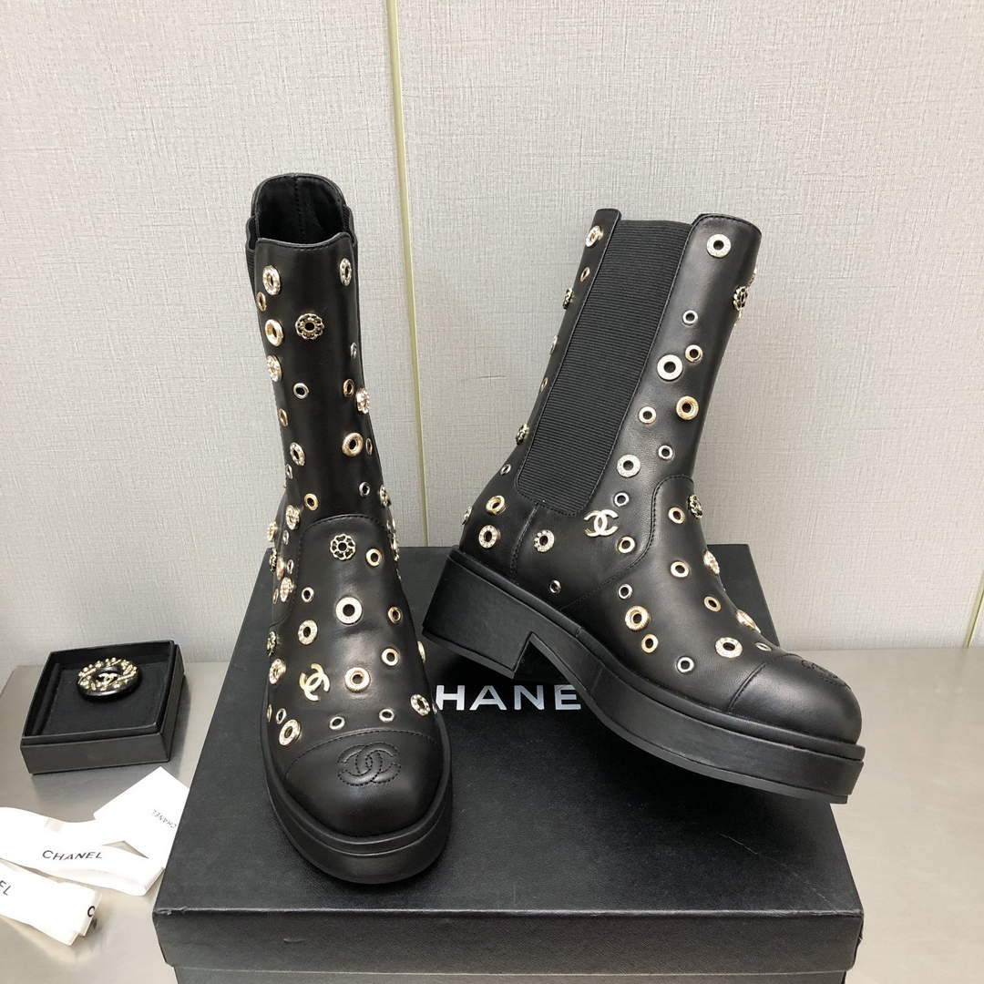 Chanel Women's Boot Shoes G38778 | chanel womens boot shoes g38778. 002