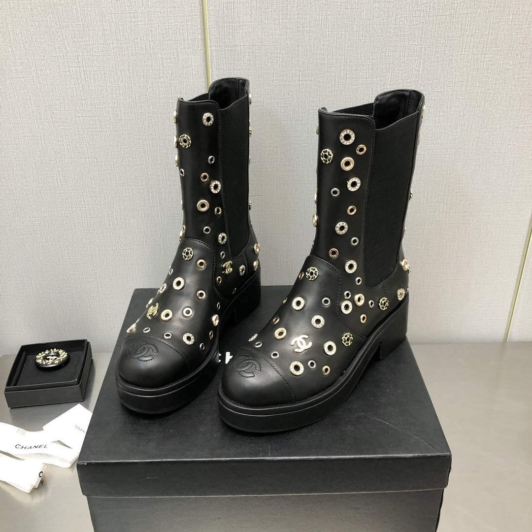 Chanel Women's Boot Shoes G38778 | chanel womens boot shoes g38778. 005