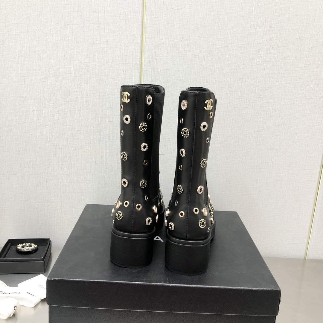 Chanel Women's Boot Shoes G38778 | chanel womens boot shoes g38778. 006