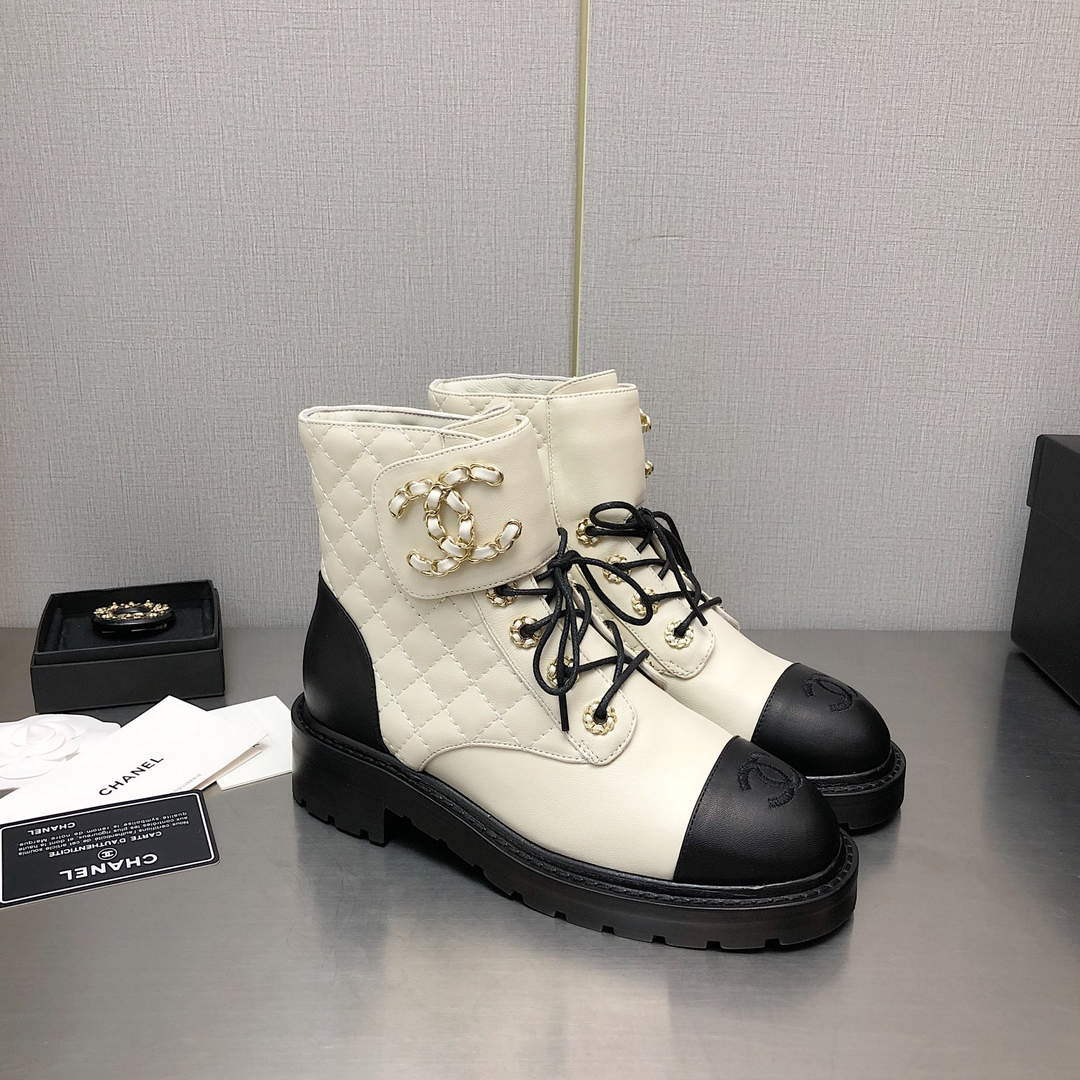 Chanel Women's Boot Shoes G38786 | chanel womens boot shoes g38786 008