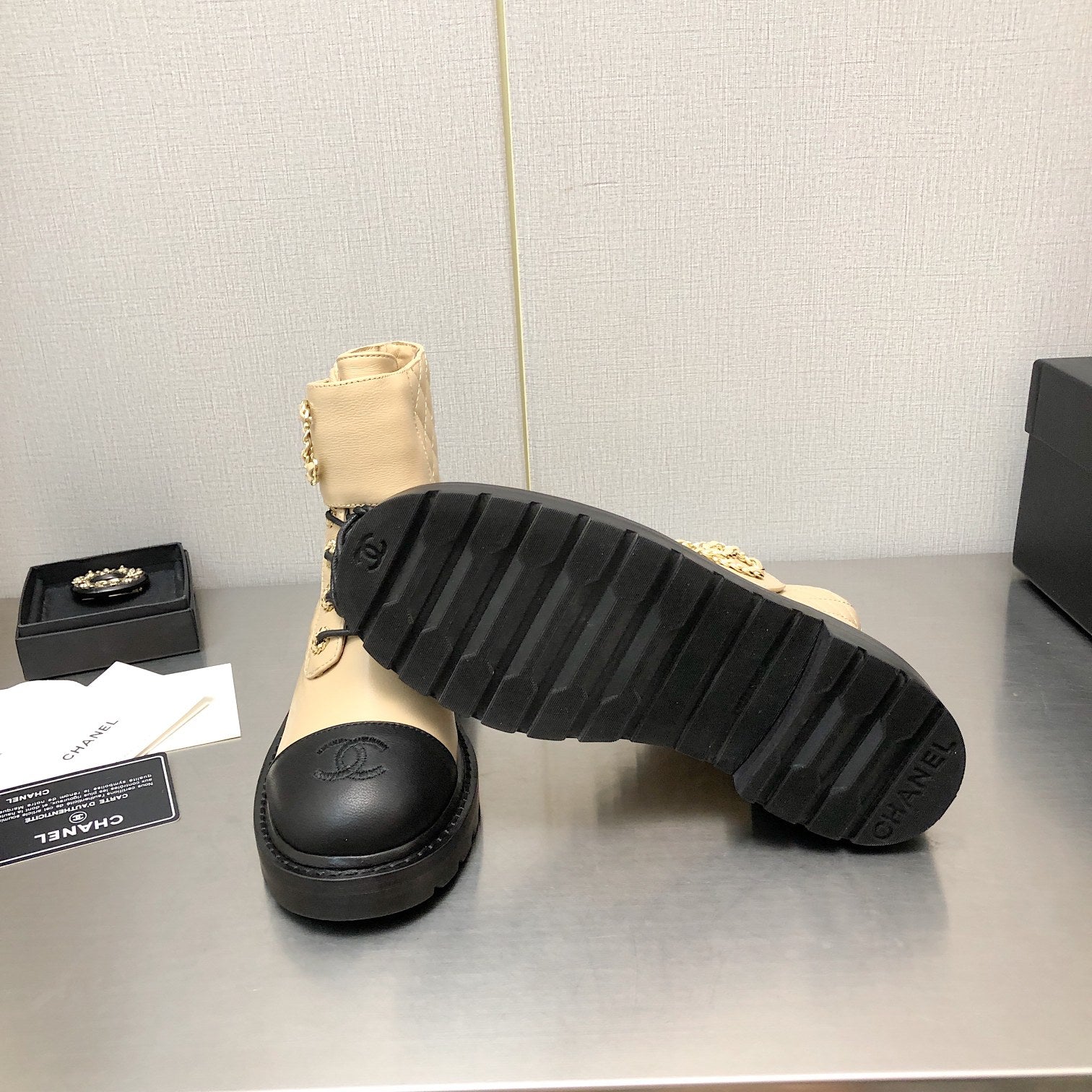 Chanel Women's Boot Shoes G38788 | chanel womens boot shoes g38788 002