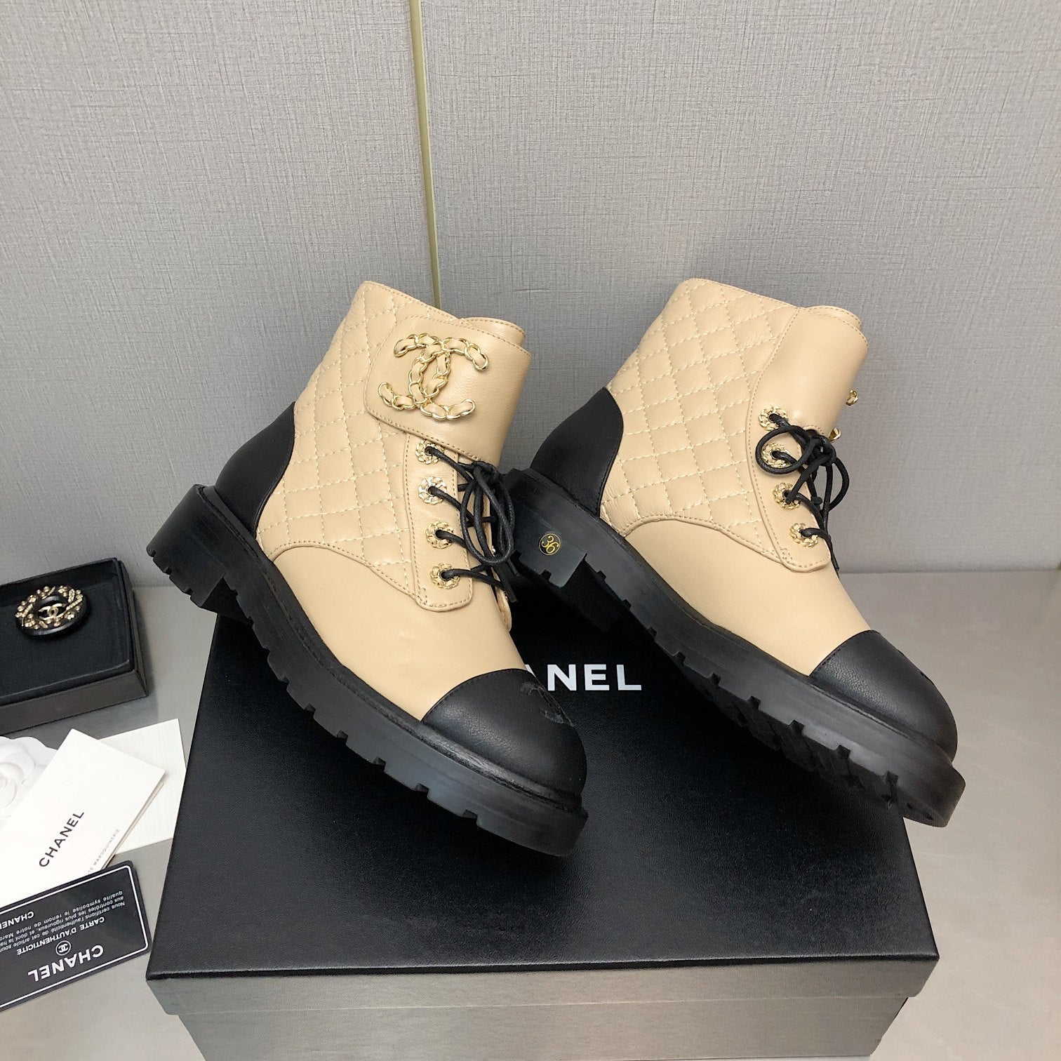 Chanel Women's Boot Shoes G38788 | chanel womens boot shoes g38788 005
