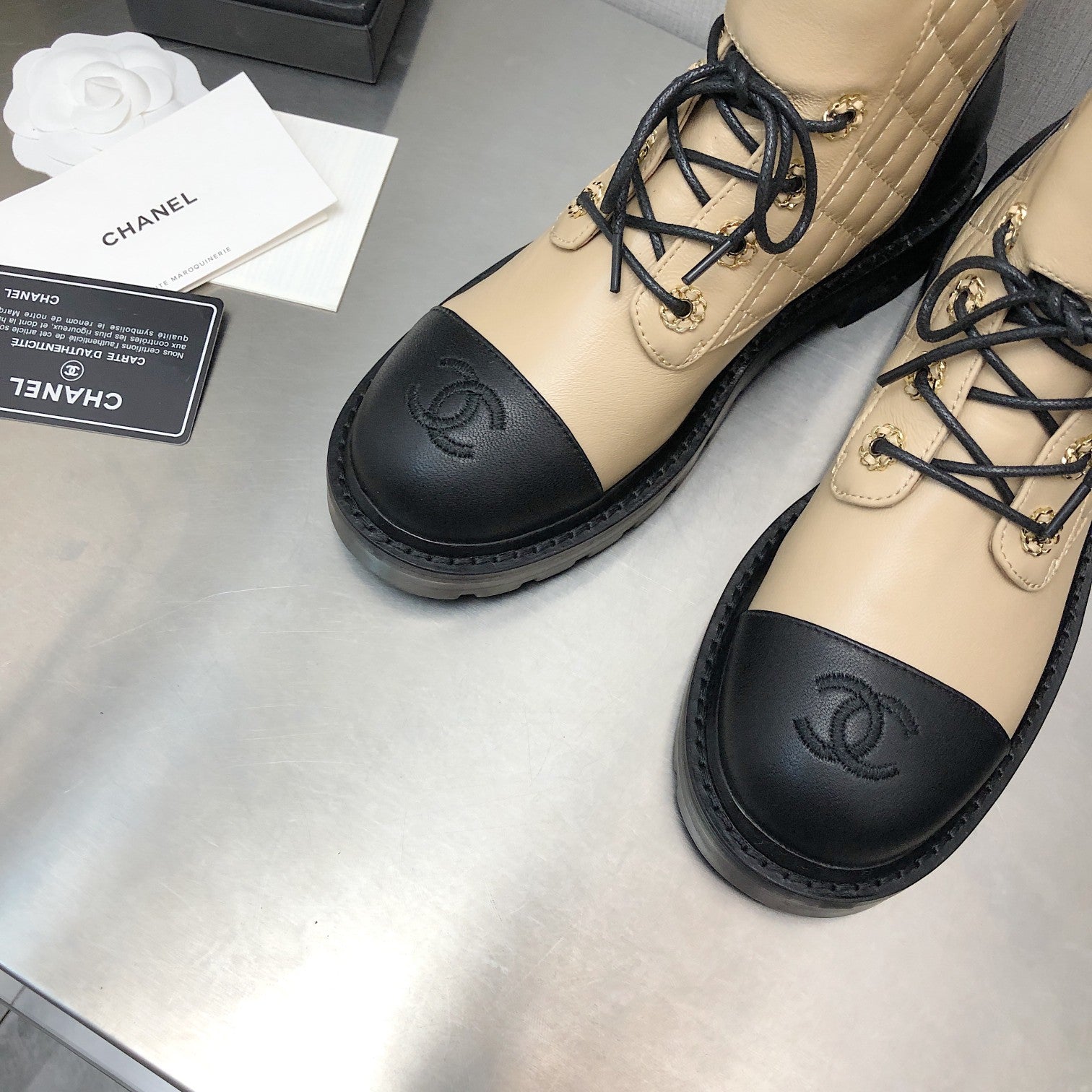 Chanel Women's Boot Shoes G38788 | chanel womens boot shoes g38788 007