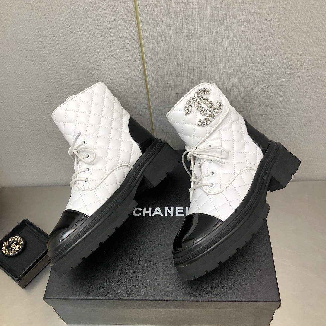 Chanel Women's Boot Shoes G38791 | chanel womens boot shoes g38791 009