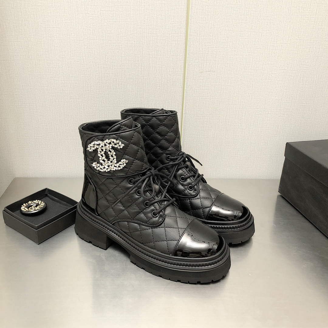 Chanel Women's Boot Shoes G38792 | chanel womens boot shoes g38792 008
