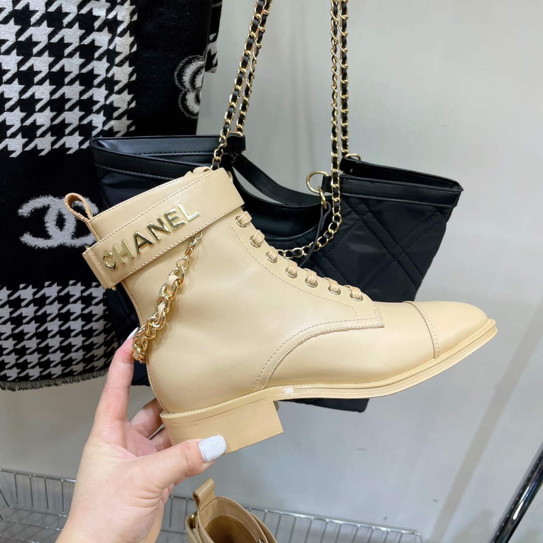 Chanel Women's Boot Shoes G38798 | chanel womens boot shoes g38798 005 1