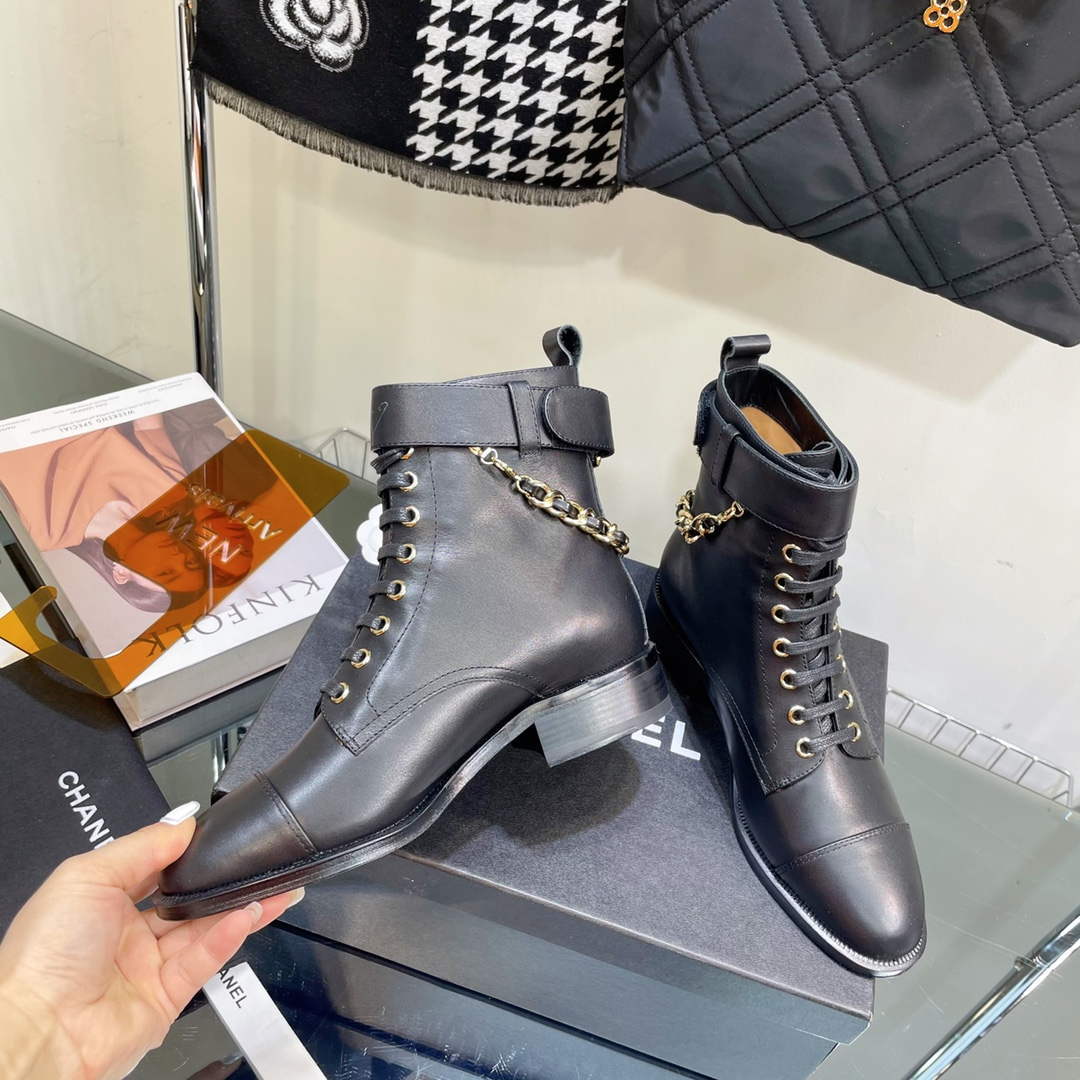 Chanel Women's Boot Shoes G38800 | chanel womens boot shoes g38800 002