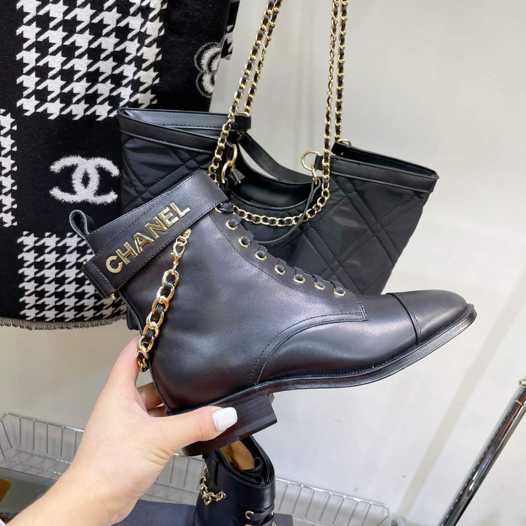 Chanel Women's Boot Shoes G38800 | chanel womens boot shoes g38800 006