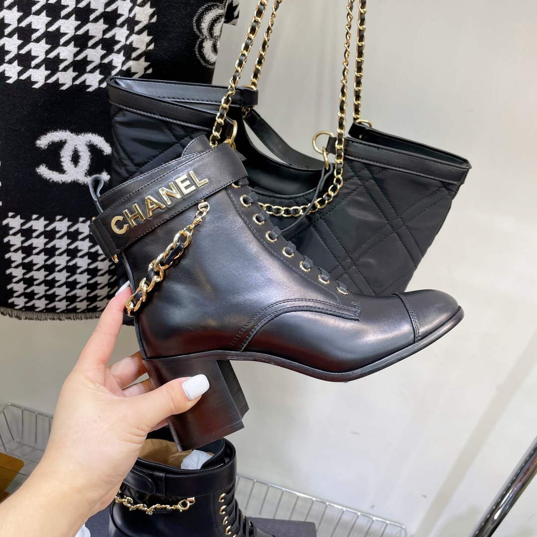 Chanel Women's Boot Shoes G38802 | chanel womens boot shoes g38802 009