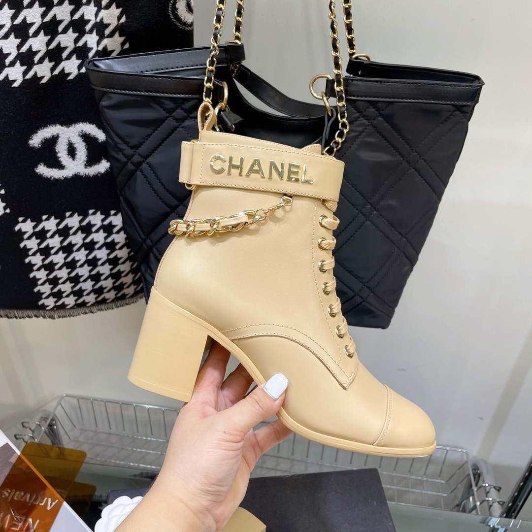 Chanel Women's Boot Shoes G38803 | chanel womens boot shoes g38803 008